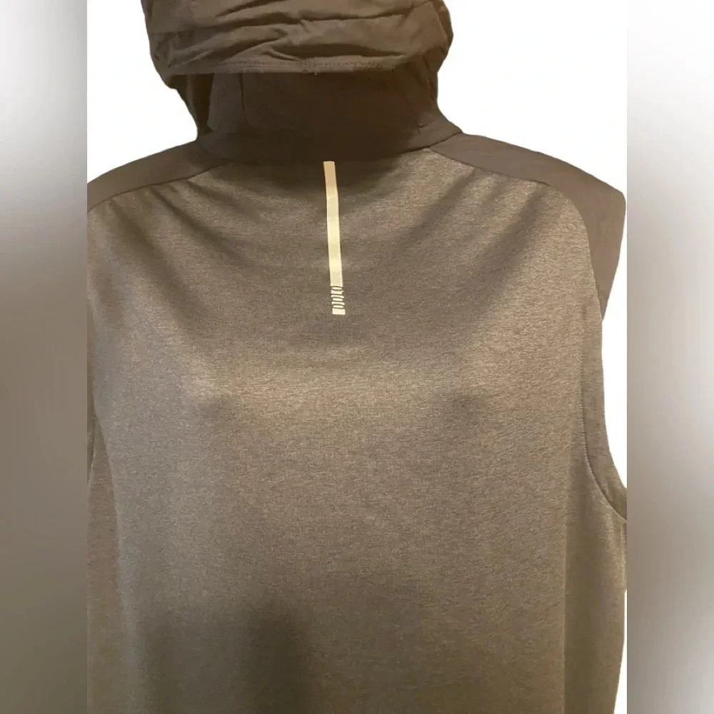 Odlo Millennium S-Thermic Hooded Sleeveless  Zip Vest Jacket Running - Picture 5 of 13